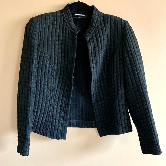 Mario Serrani black quilted blazer - Picture 9 of 9